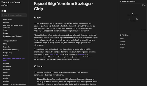 Kişisel Bilgi Yönetimi Bülten 9 - Sözlük