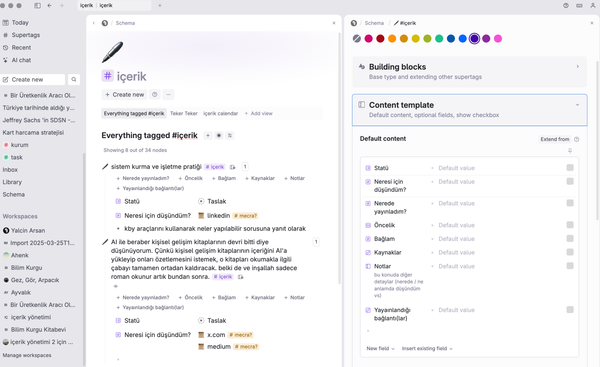 Tana arayüzü örneği